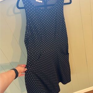 Maurices Gray Sleeveless Fit and Flare Mini Dress